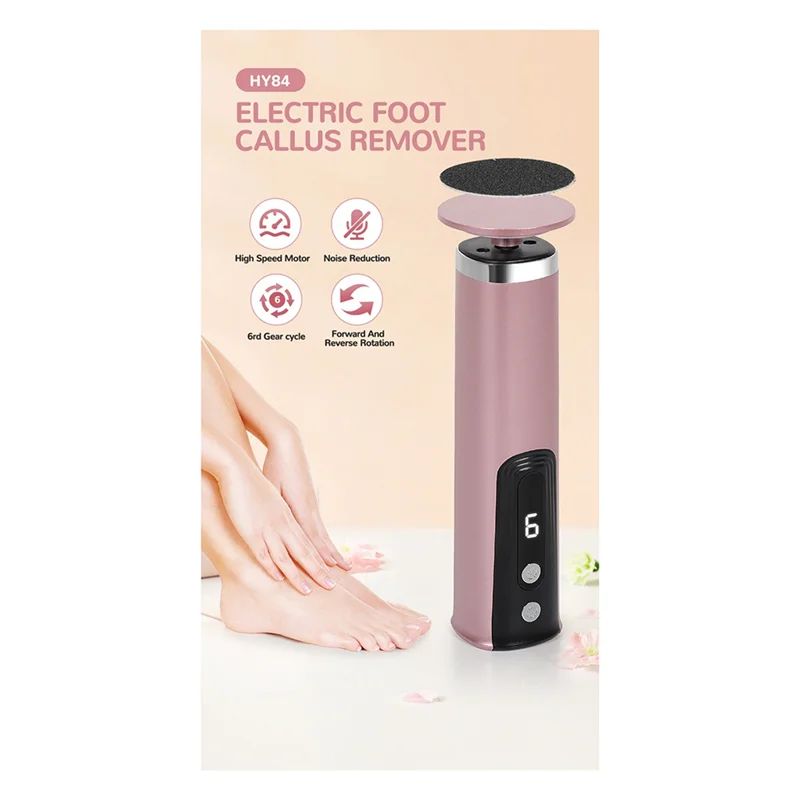 

B90B-Pedicure Tool Electric Foot Callus Remover Foot Care File For Heels Grinder With Sandpaper