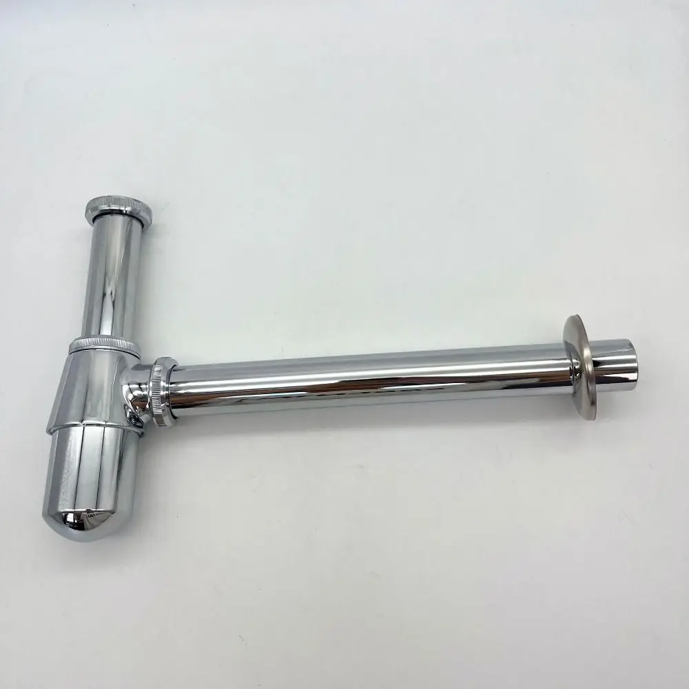 

Without Overflow Bottle Trap Deodorant Type Zinc Alloy Easy To Install Siphon Drainer Plumbing Tube Adjustable Height Removable