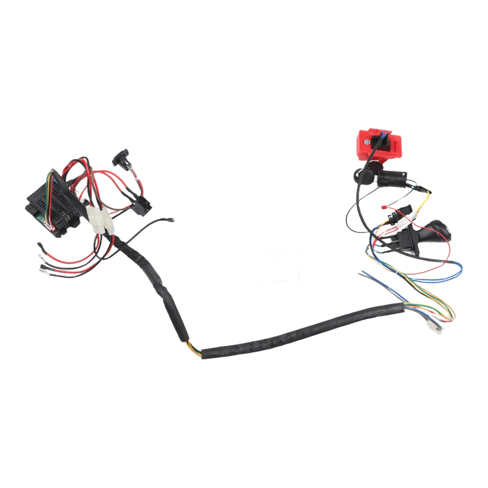 Children's Electric Car Wire and Switch Kit with 2 4G Remote Control Compatible with Multiple Models RX18 RX23 RX37 RX19