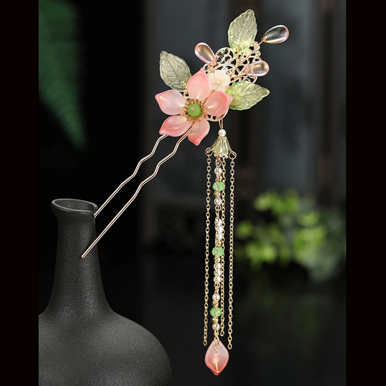 Vintage Chinese Style Hanfu U Shape Hair Stick Women Metal Hair Fork Hair Chopsticks Hairpin Woman Jewelry Hair Clip Accessories