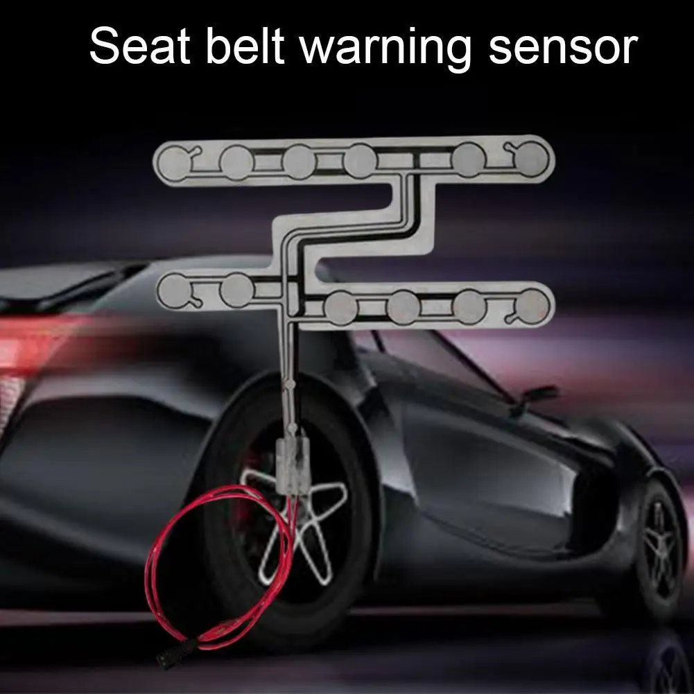 Universal Car Seat Pressure Sensor Safety Belt Warning Reminder Pad Occupied Seated Alarm Accessories