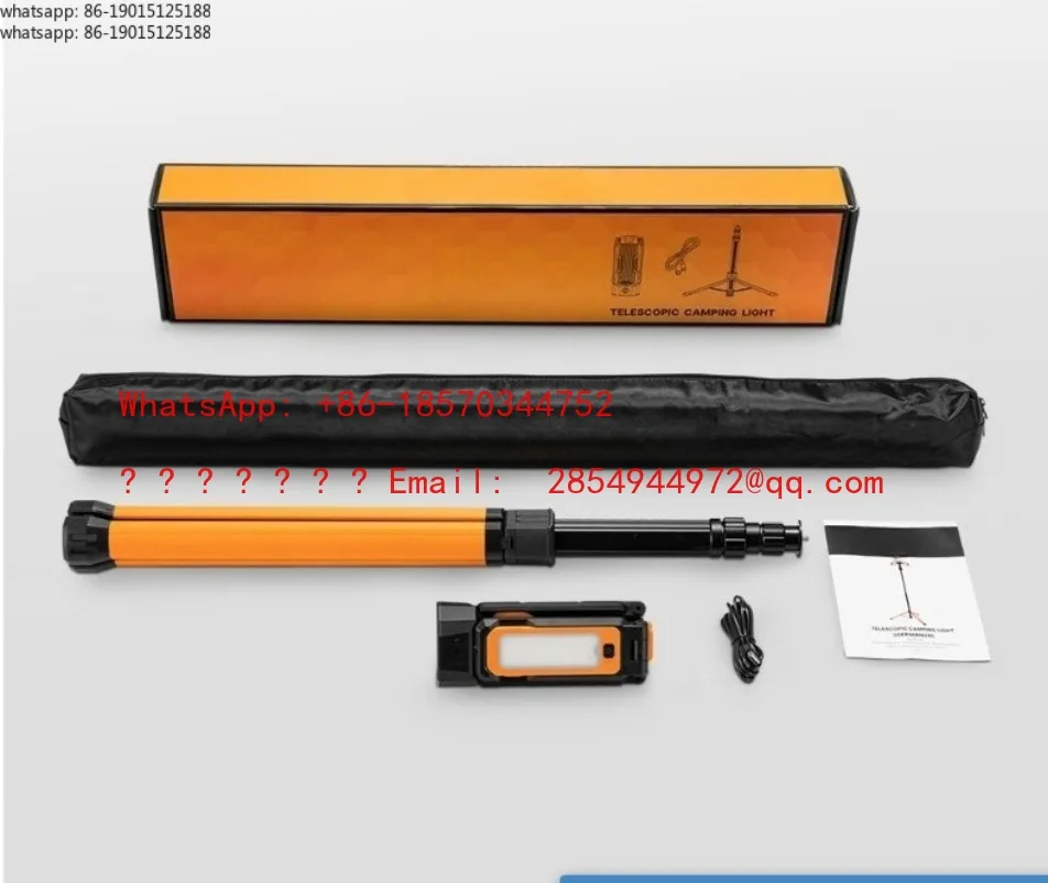 L  Outdoor Camping Light Multifunctional Telescopic Folding Camping Light Led Lighting Warm Ambient Light