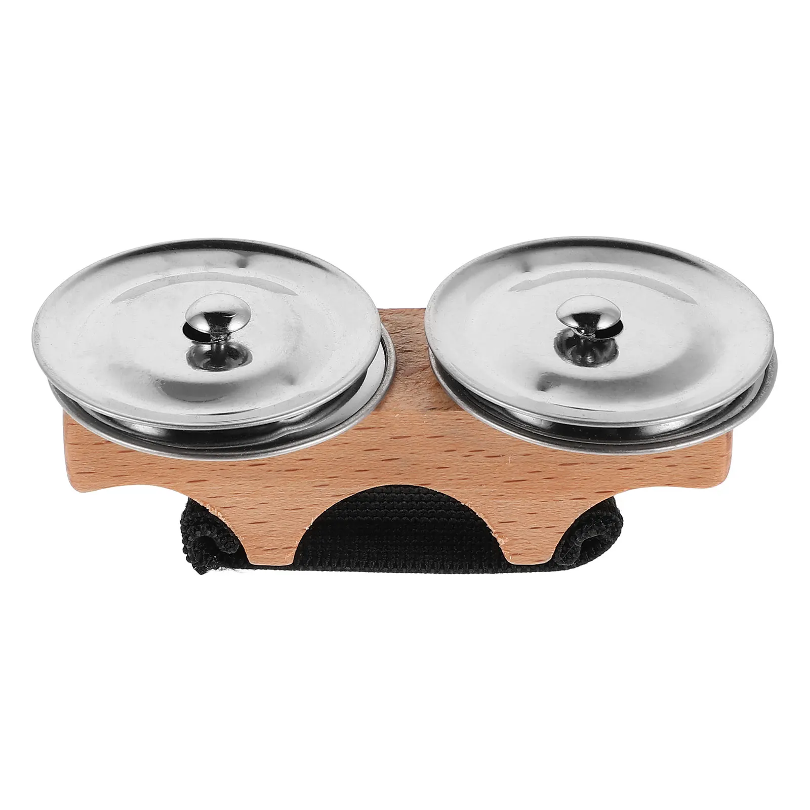 

Finger Cymbal Foot Tambourines for Adults Accessories Instrument Bell Wood Cymbals Drum