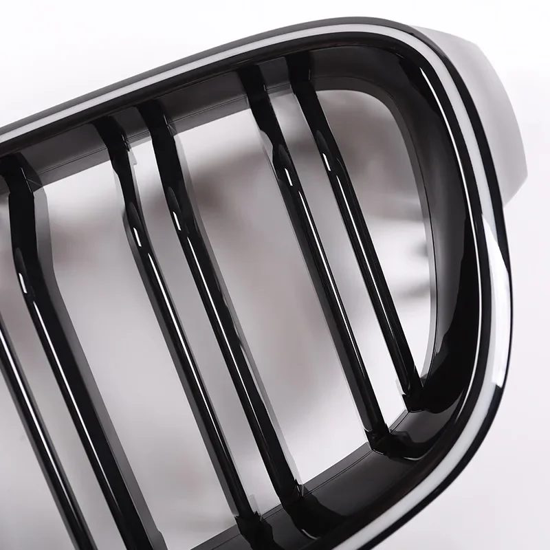 

China grid modification, parallel bar grille, suitable for BMW 3 series LED light-emitting China grid F30 F35