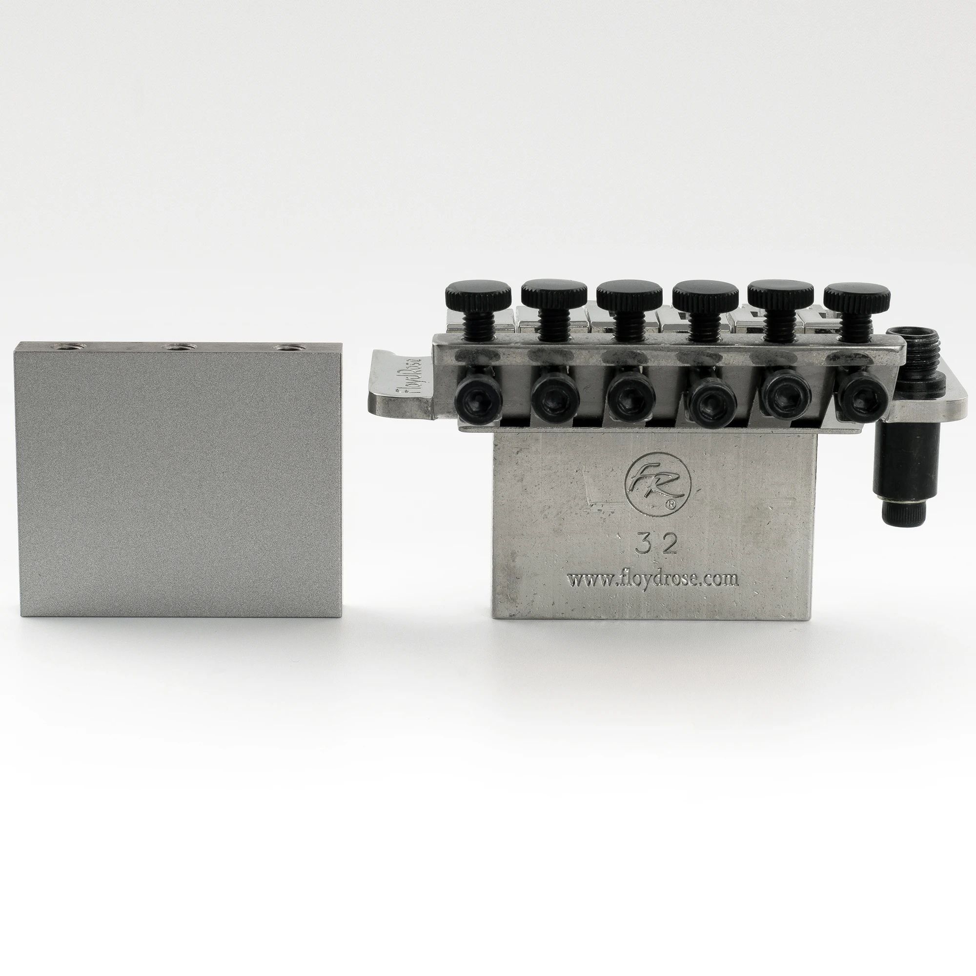Musiclily Ultra 32mm/34mm/37mm/42mm Vollmassiver Messing/Stahlblock für E-Gitarre Floyd Rose Locking Tremolo Brücke – Detail 12