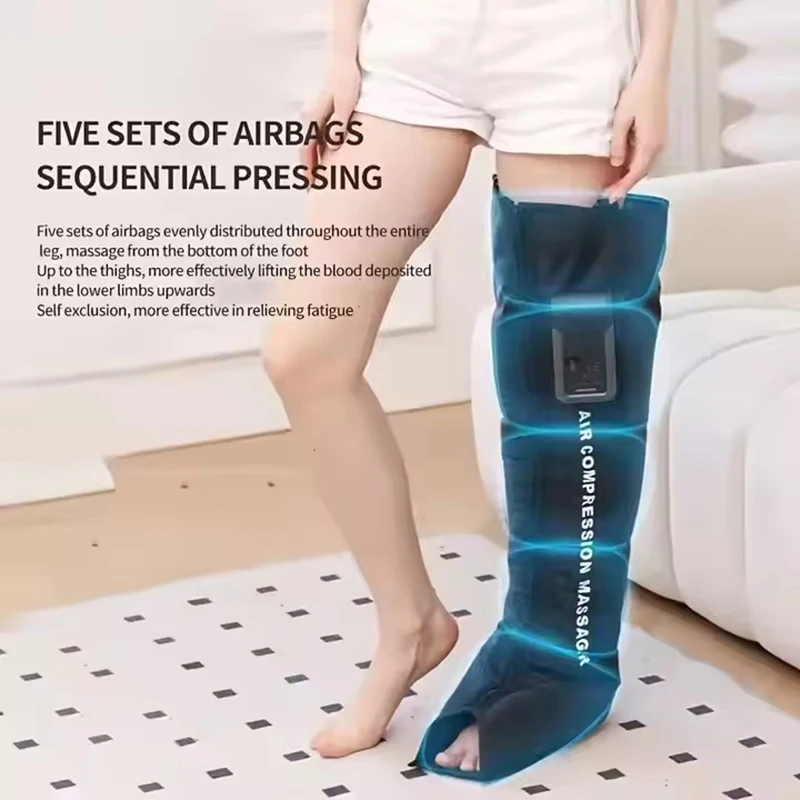 Air Compression Recovery System, Professional Sequential Training Device, Foot Leg Recovery Boots for Improved Circulation