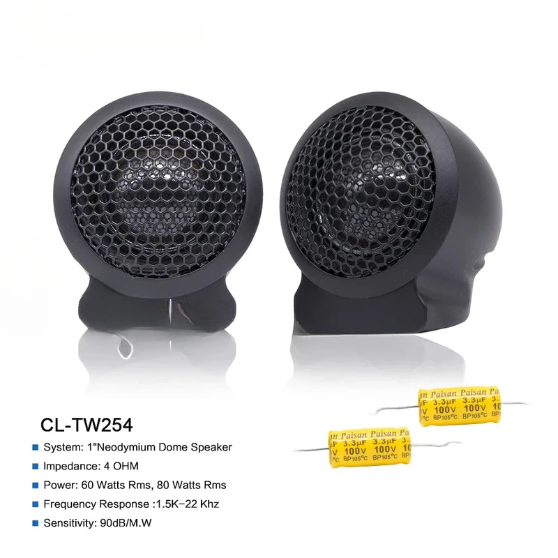 120W 4 Inch Waterproof Marine Speaker Boat Golf Cart UTV ATV Motorcycle Free Shipping