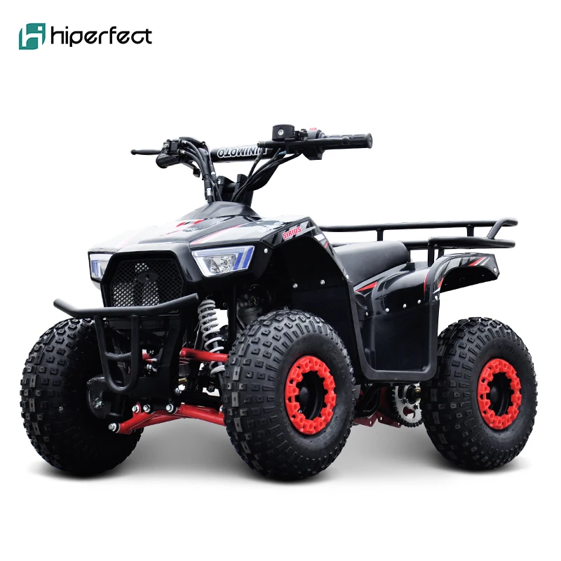 Highper New big gas power kids 110cc 125cc 4 stroke chain drive four Wheeler Quad Bike ATV with CE