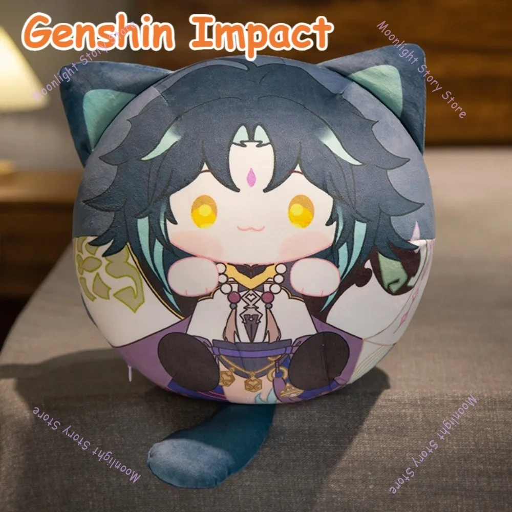 

Genshin Impact игровые периферийные украшения забавный кулон кленовый лист солдатская подушка Diluc Xiao милые аксессуары подарок на день рождения