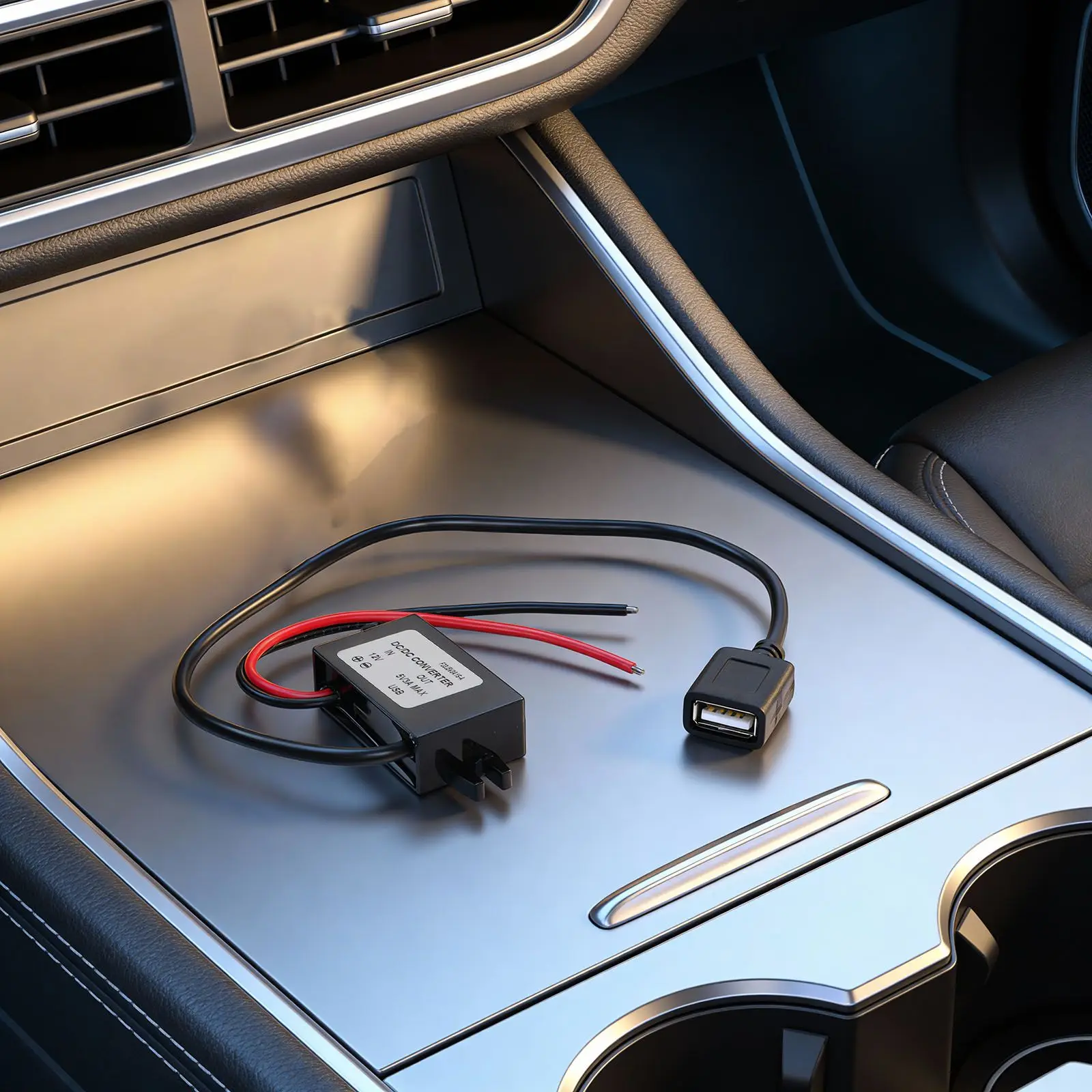 Car Charger Adapter 12V To 5V Adapter Smart Home Devices Input Voltage Range 8-32V DC 12v To 5v Converter For Car