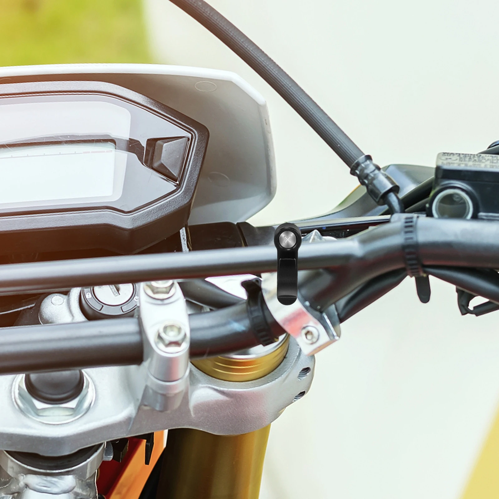 

Motorcycle Hook Aluminum Scooter Accessories Electric Hanging Handlebar Durable Compact Easy Installation Multifunctional Bags