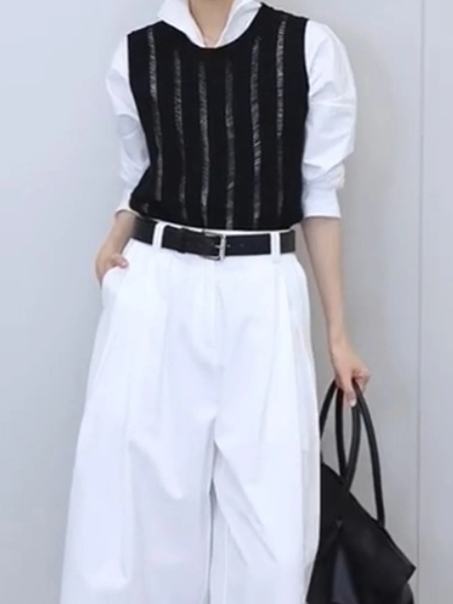 

Commute Slimming Casual Design Knitwear Svel Layering Hoodie Vest Comfortable Breathable Regular Thin Autumn Wear