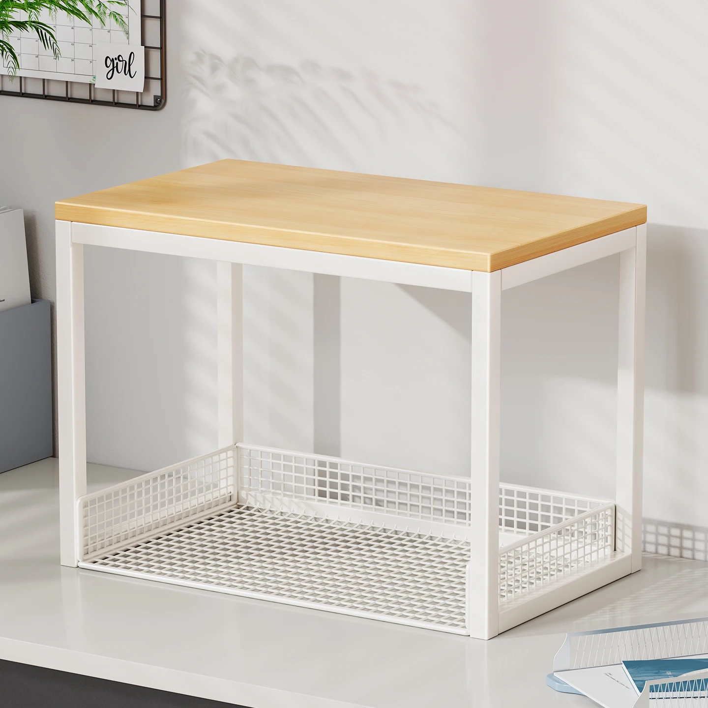 supporto-per-stampante-da-ufficio-scaffale-per-documenti-multifunzione-a-doppio-strato-stile-semplice-materiale-in-metallo-e-legno-nessuna-installazione-richiesta