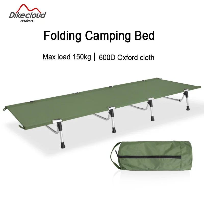 

Ultralight Camping Folding Single Bed Portable Outdoor Storage Single Person Sleeping Cot