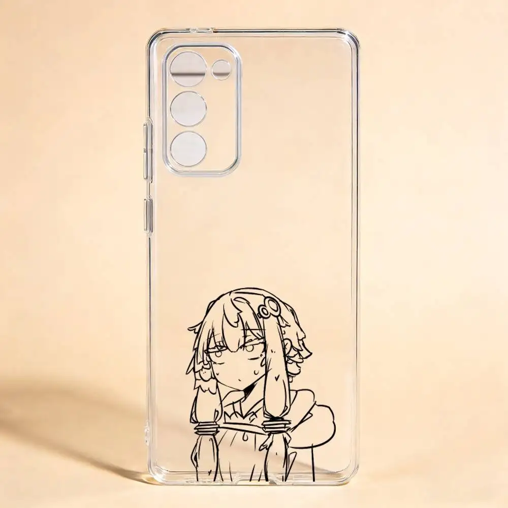 Yuzuki Yukari VOCALOID  Phone Case For Samsung Galaxy S24 S25 S23 S22 S21 Transparent Cover Case
