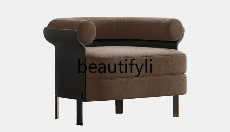 

zz1Sofa chair light luxury living room balcony leather designer single simple negotiation leisure chair