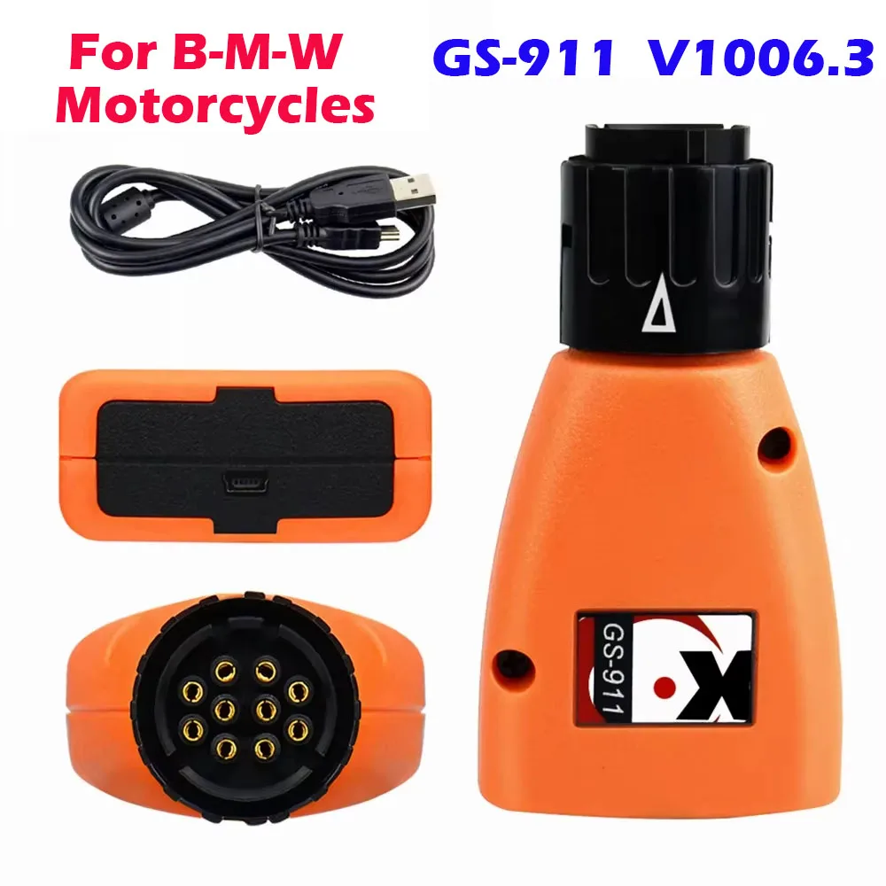 

Professional Engine Analyzer GS911 V10063 Diagnostic Tool For BMW Motorcycles Emergency Scanner Tool