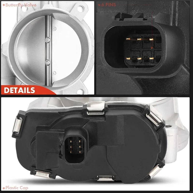 Electronic Throttle Body Fit for Chevrolet Silverado 2006-2008 Suburban Express Avalanche,GMC For Yukon Envoy Savana,Cadillac Es