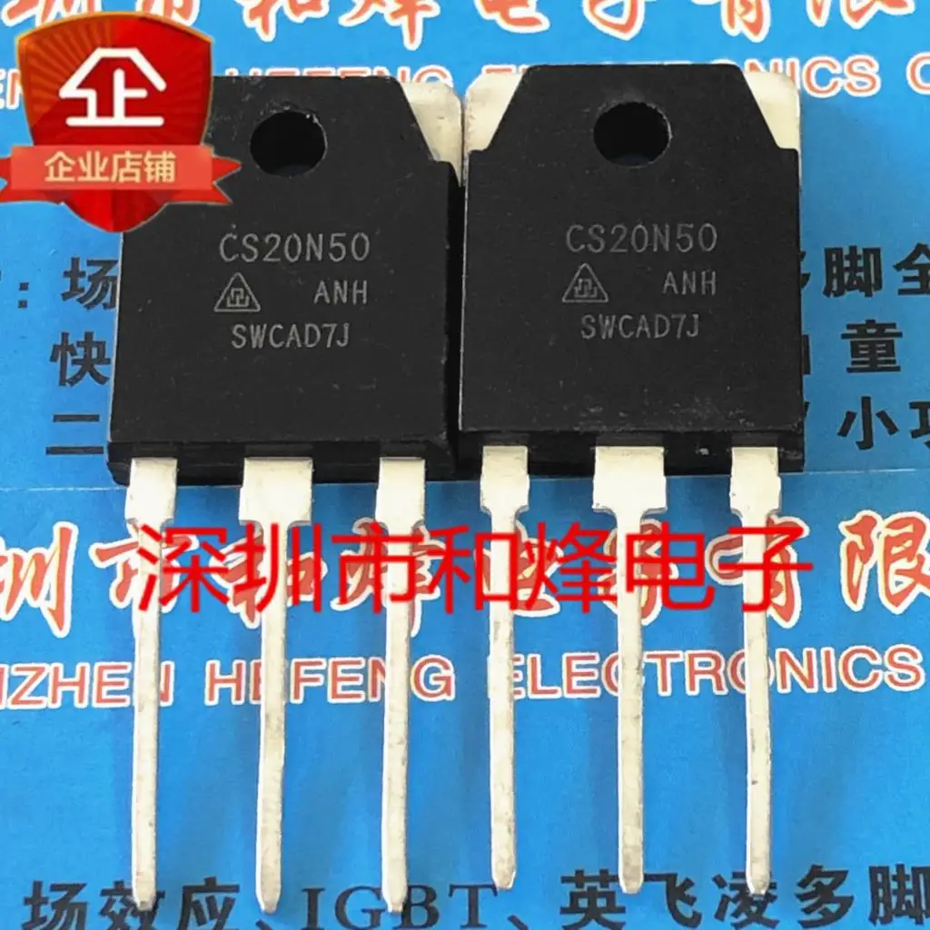 free shipping  CS20N50  TO-247 MOS 20A 500V     10PCS