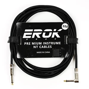 Universal anti-rich guitar erok-Cabo, 1.5/3/6/10m, 6.35mm, male male, braided, down and guitar 6 Main Sales Cable Pedal - №1
