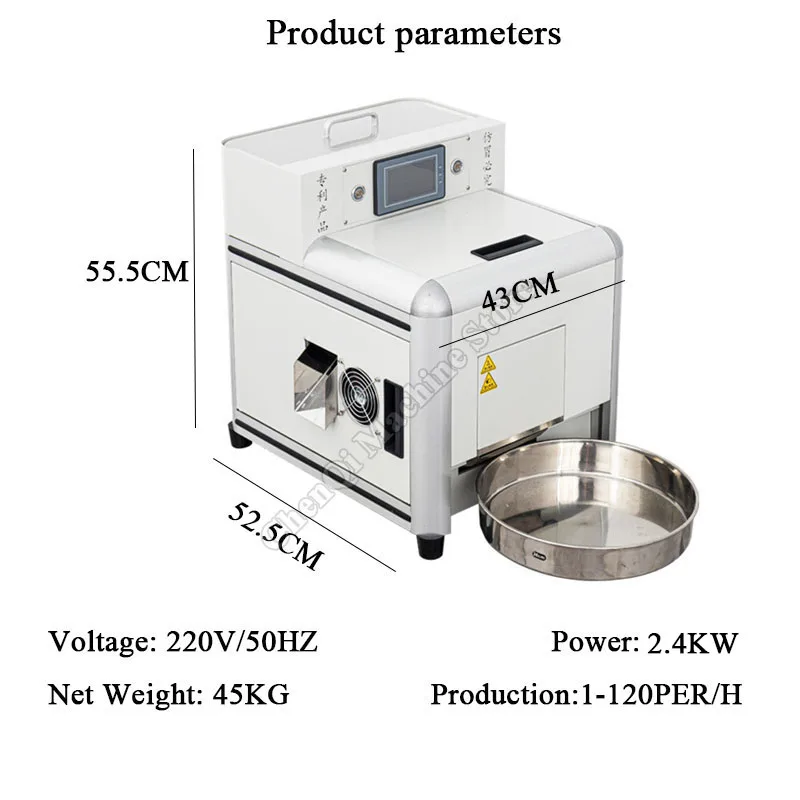 Commerciële Automatische Omelet Machine Ei Friteuse Machine Restaurant Fast Food Automatische Temperatuurregeling Omelet Maker