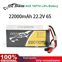 TATTU 22000mAh 22.2V 6S 488wh LiPO Battery Burst 25C for Big Load Multirotor FPV Drone Hexacopter Octocopter
