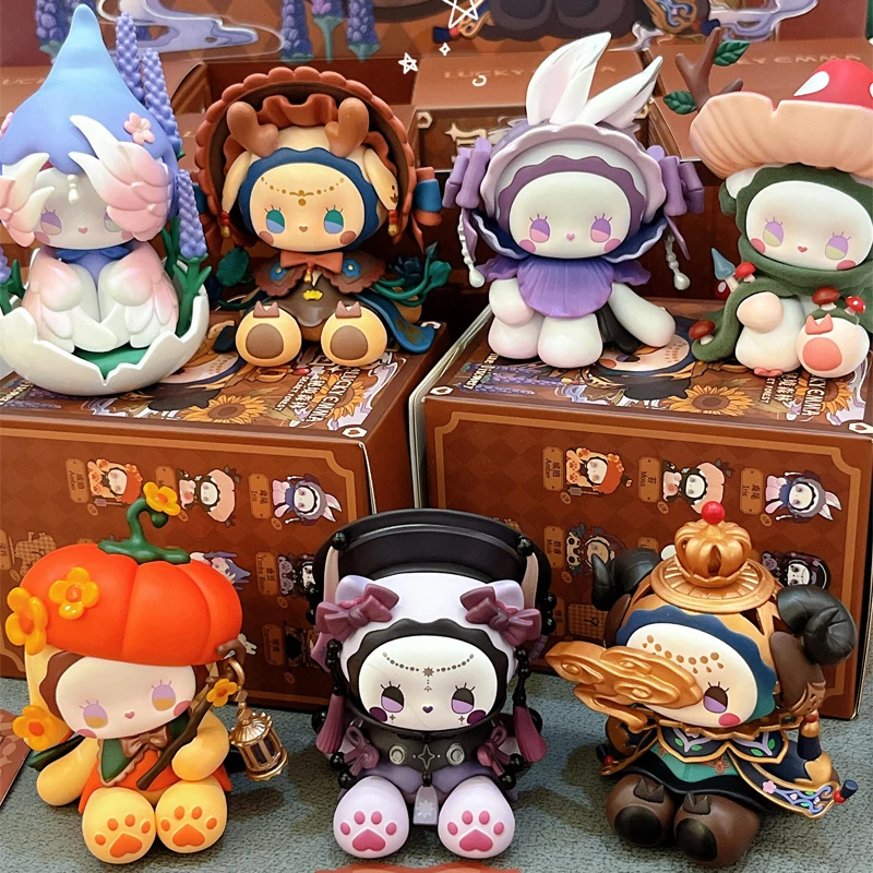 لاكي إيما العطور ديسكفري سلسلة صندوق أعمى صندوق غامض للغابات السرية مفاجأة عمل الشكل Kawaii دمية نموذج ديكور الهدايا لعبة #3