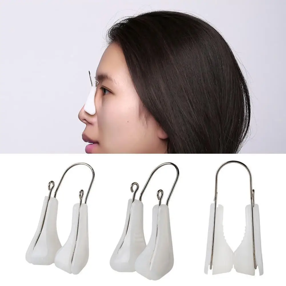 1Pc Nose Shaper Lifter Clip Nose Beauty Up Lifting Slimming Tools Straightener Corrector Nose Soft Rhinoplasty Bridge Device