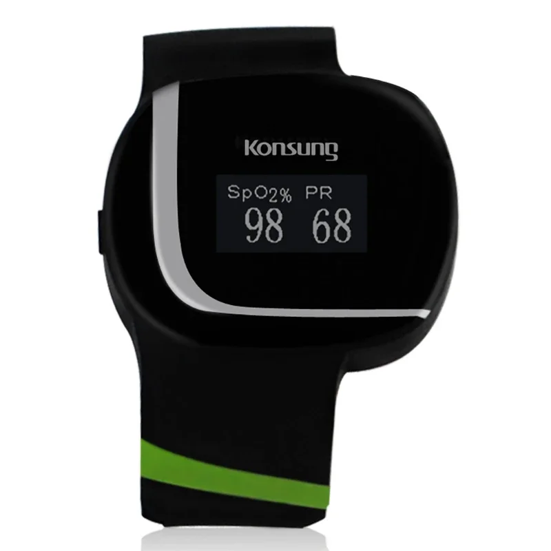 SONOSAT-W01LT watch type IPX1 smart  pressure wifi SpO2 wrist pulse oximeter with App support