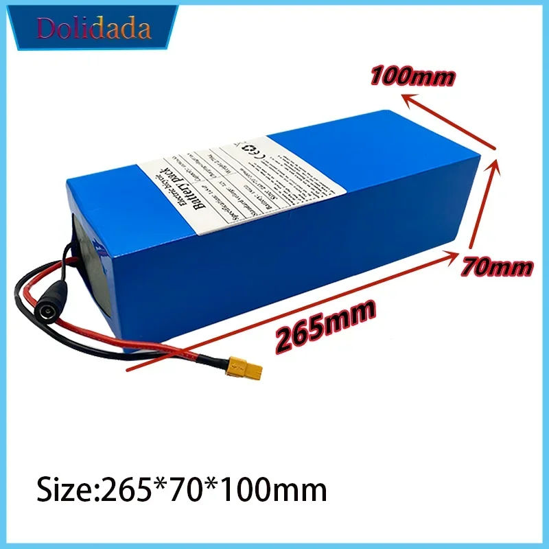 Grote capaciteit 52 V 14S4P 45000 mAh 18650 1000 W loopfiets elektrische fiets scooter driewieler lithium batterij elektrische fiets