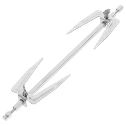 Stainless Steel Rotisserie Spit Roast Chicken Fork Grill Tool Bbq Accessories Air Fryer Meat Fish Grilled Component Oven Utensil