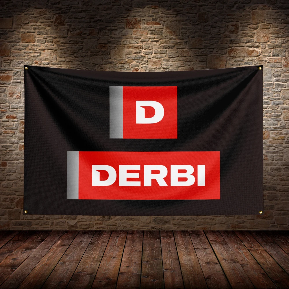 

3x5 Ft D-Derbis Flag Polyester Printed Car Flags for Room Garage Decor
