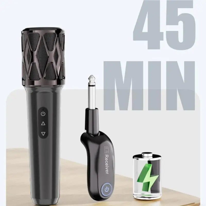 Rechargeable Handheld Wireless Microphone 2.4G Noise Reduction Show Meeting K92C
