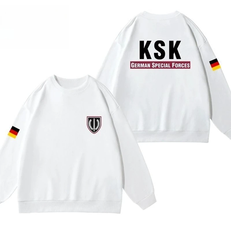 Germany KSK Special Forces Sweatshirt Combat Uniform Military  Autumn and Winter Men's Tactical Uniform Crew Neck Casual Sweater