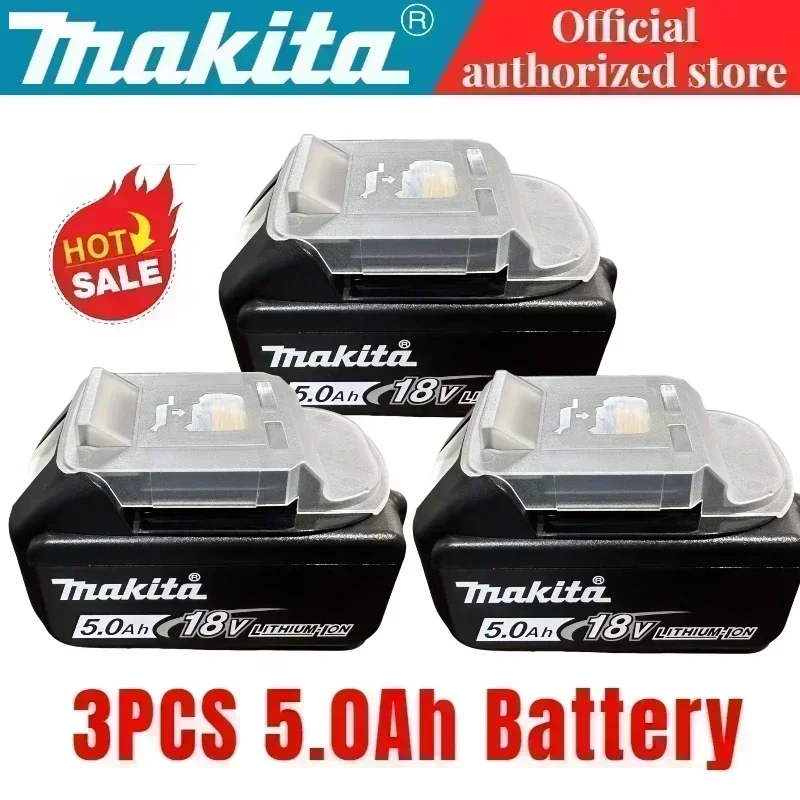 

100% Original 18V Makita Battery 6Ah/5Ah/3Ah Lithium for makita 18v battery BL1830 BL1840 BL1850 BL1860B BL1815N 18V Power Tool