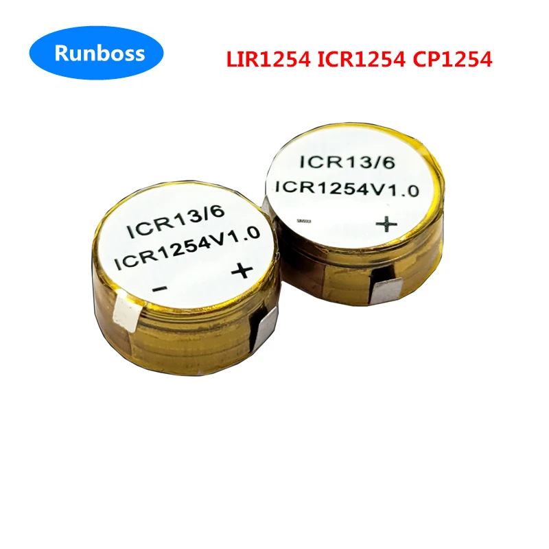 1-4Pcs/Lot New 60mAh LIR1254 ICR1254 Li-ion Battery for JBL T280 TWS True Wireless Earphones Bluetooth Earphone Headset Earbuds