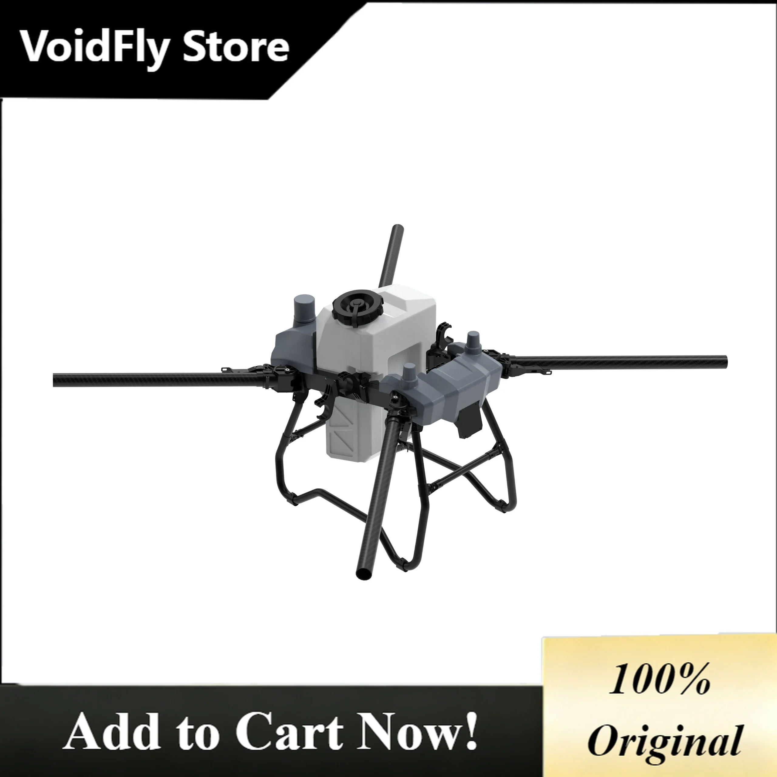 VoidFly High Quality Large Load Carbon Fiber Frame Kit for Agricultural New Design Agriculture Rack Frame Accessories