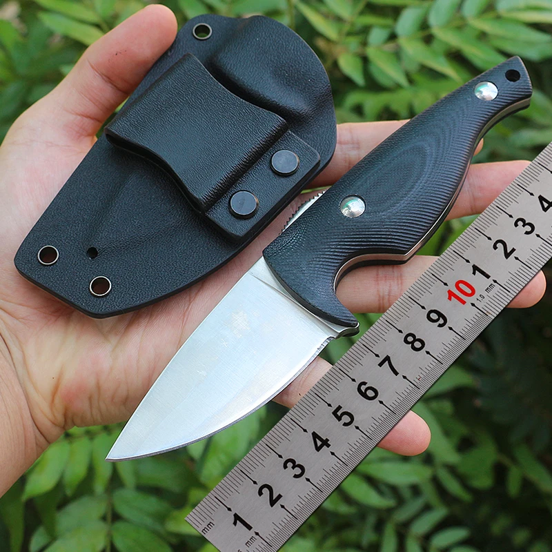 

Field Hunting Knife, Jungle Survival Knife, Sharp and Durable, Suitable for Camping, Mountaineering Outdoor Sharp fruit knife