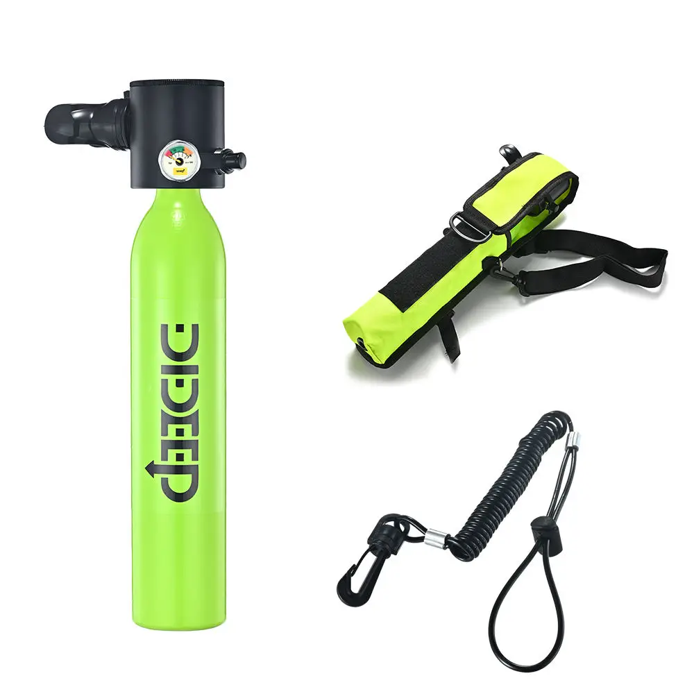 New arrival 0.5 Liter Capacity Mini Scuba Diving Oxygen Cylinder with Refillable Design Dive equipment