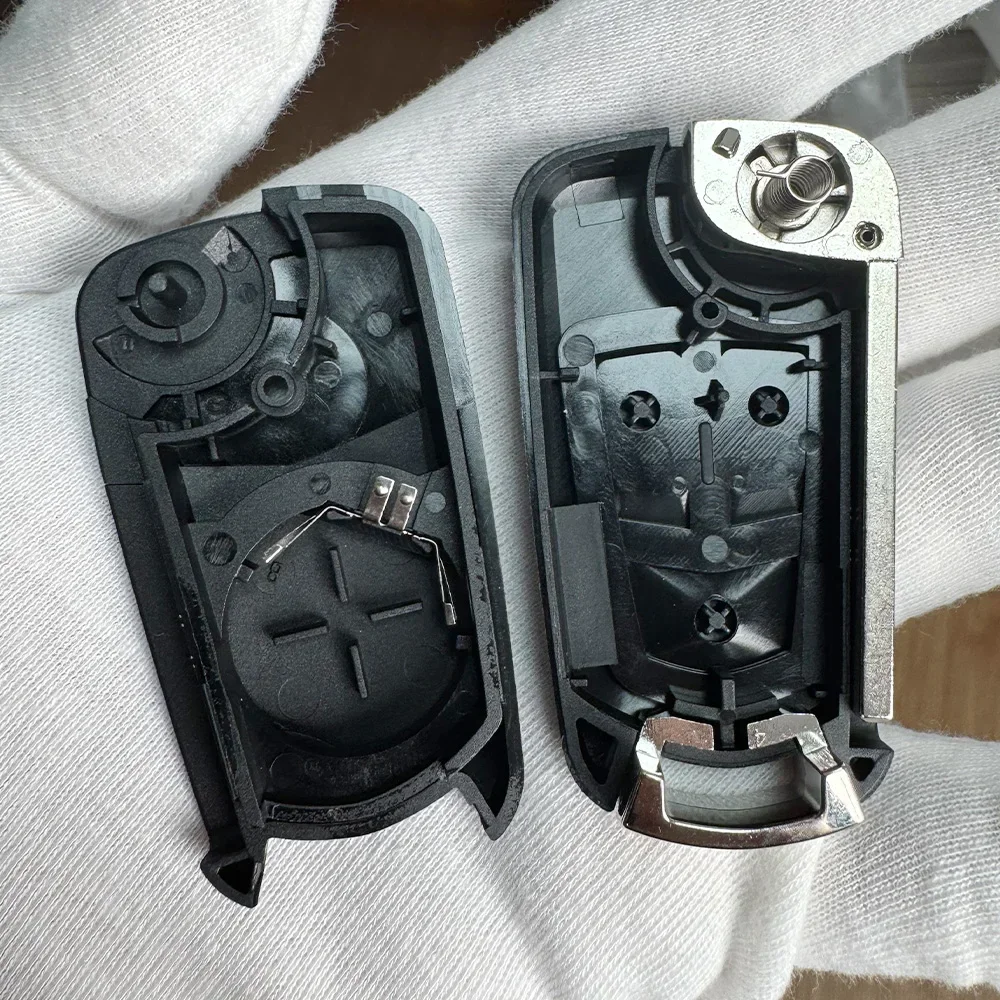 YOCASTY Replacement For Opel Vauxhall Corsa D Astra H Zafira B Vectra C Signum Meriva Flip Remote Car Key Shell Case Cover
