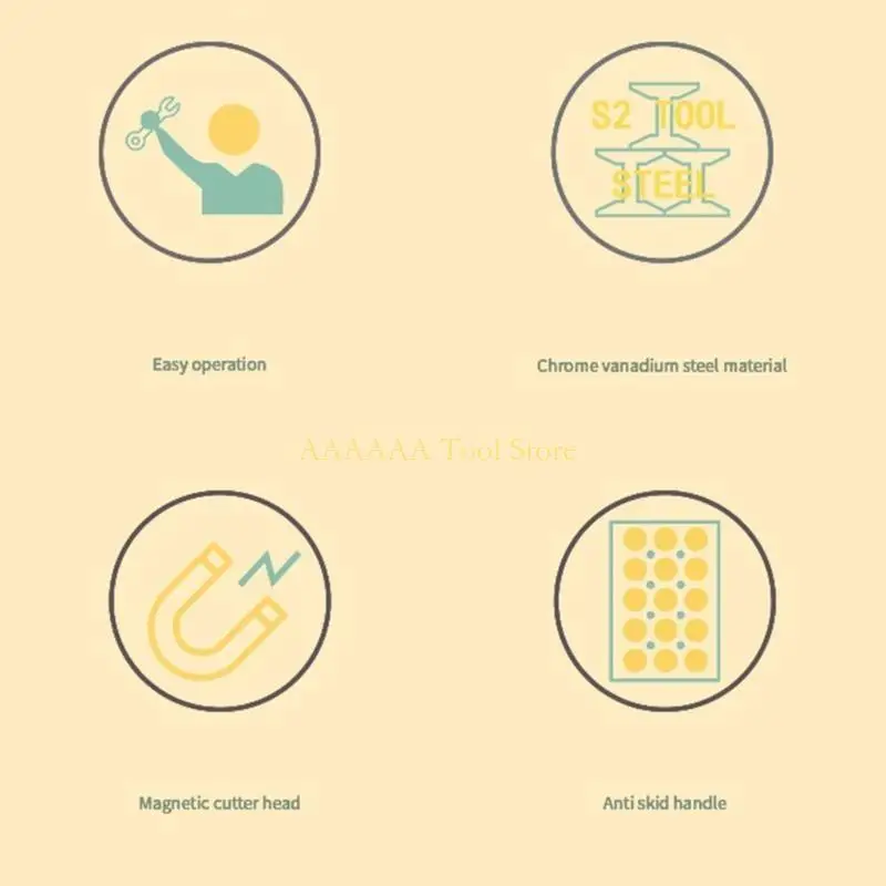 A2BE Multifunción Destornillador Conabla no liquidad CARTEOTO CARTEO Bear herramienta ranurable