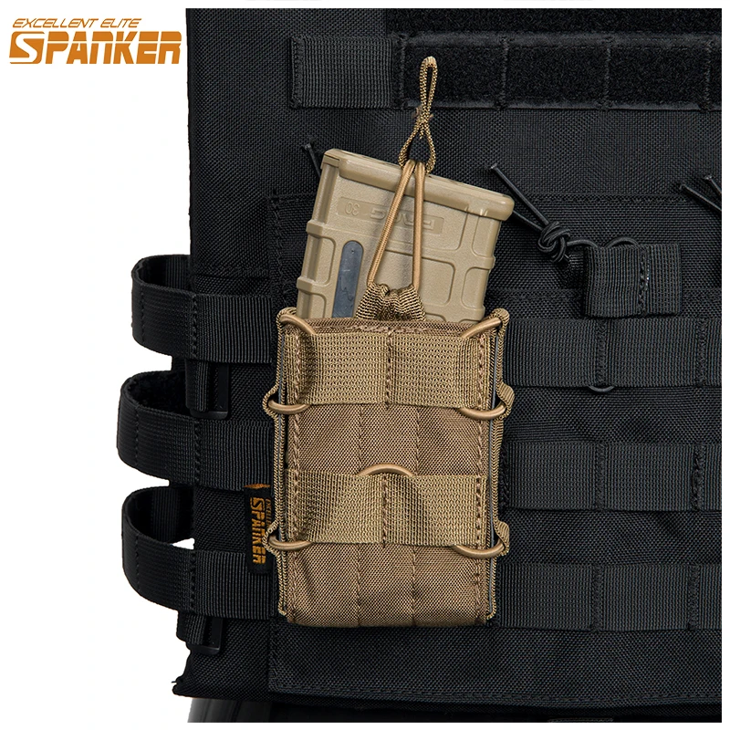 

Тактический подсумок Molle для одного магазина с открытым верхом для M4, M14, M16, AR15, G36, аксессуары для охоты