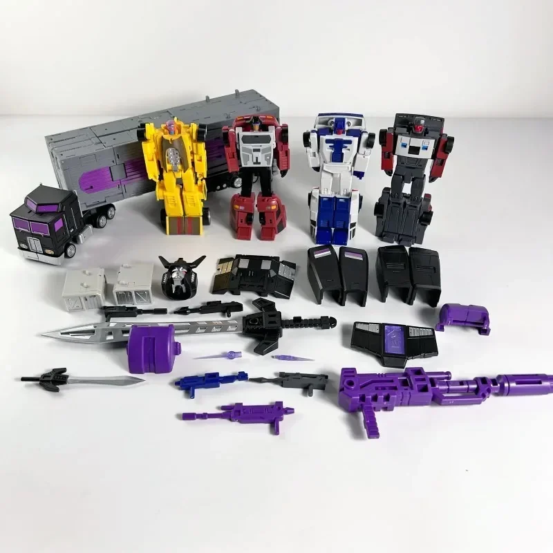 

In Stock Transformation 5IN1 MHZ MH-MINI-07 TOYS TIGERWING Motormaster Menasor Breakdown Wildrider Action Figure