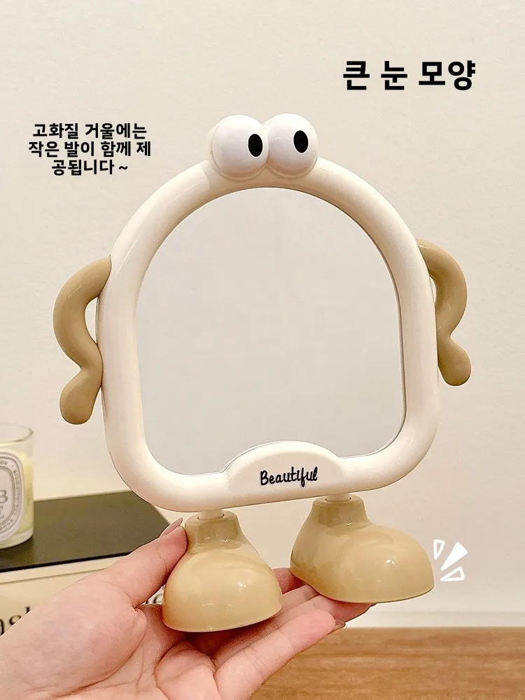 Leuke Desktop eup Spiegel High Defn Draagbare Beau Spiegel voor Studenten Slaapkamer Thuisgebruik Kleine Spiegel Spiegel