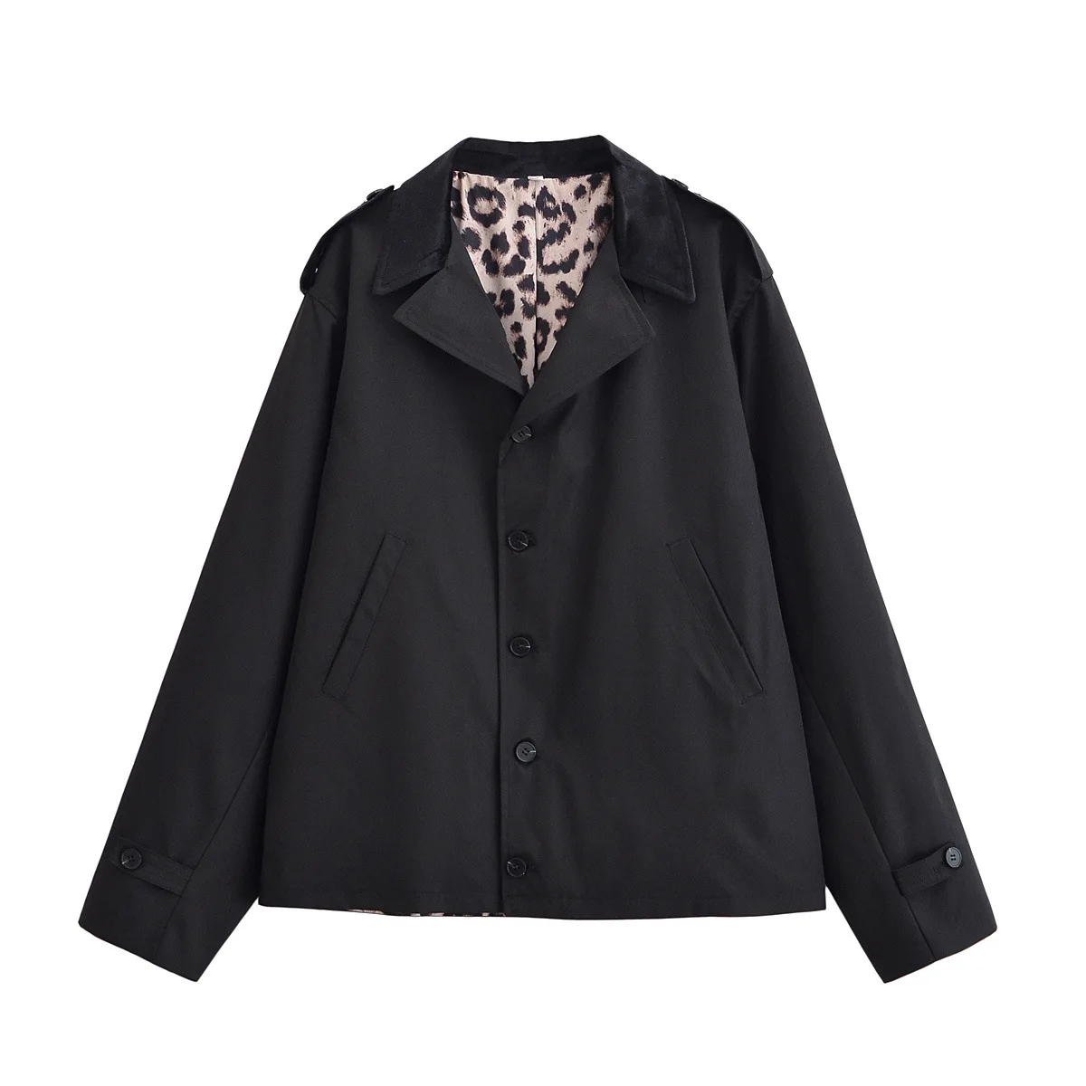 

Women's Coat Chic Top Women Classic Trench Coat Fall Fashion High Street Casual Suede Coat Windbreaker Retro Long Sleeved