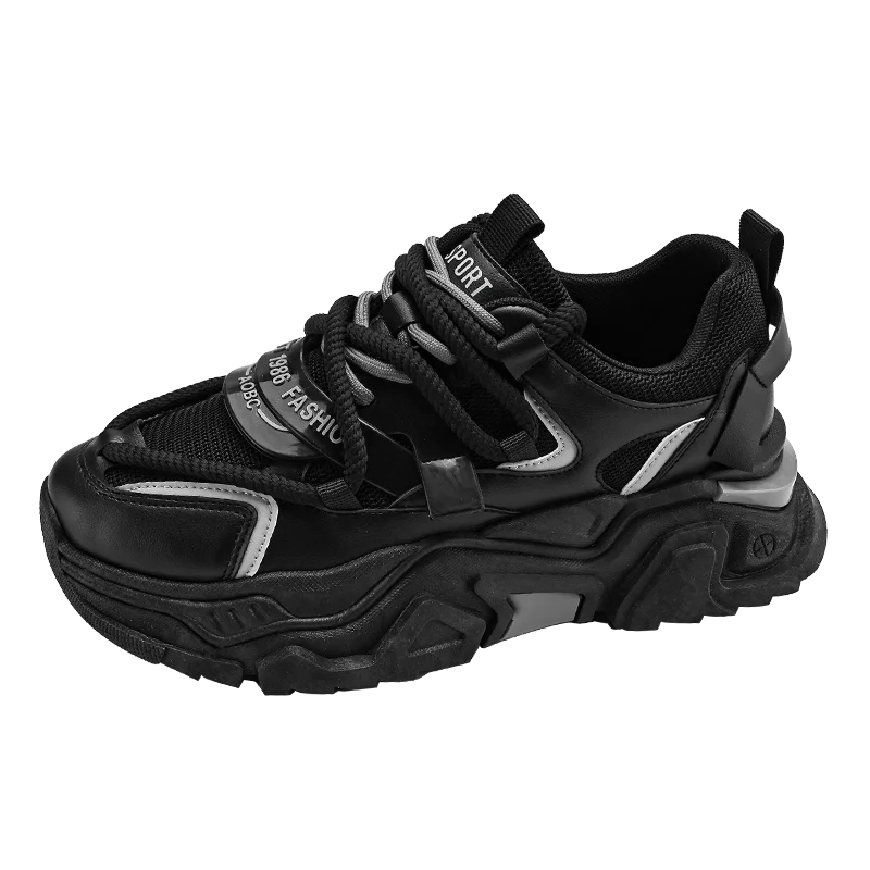 

Мужские повседневные кроссовки, спортивная обувь, удобная сетчатая дышащая модная нескользящая толстая подошва, весенняя мужская обувь