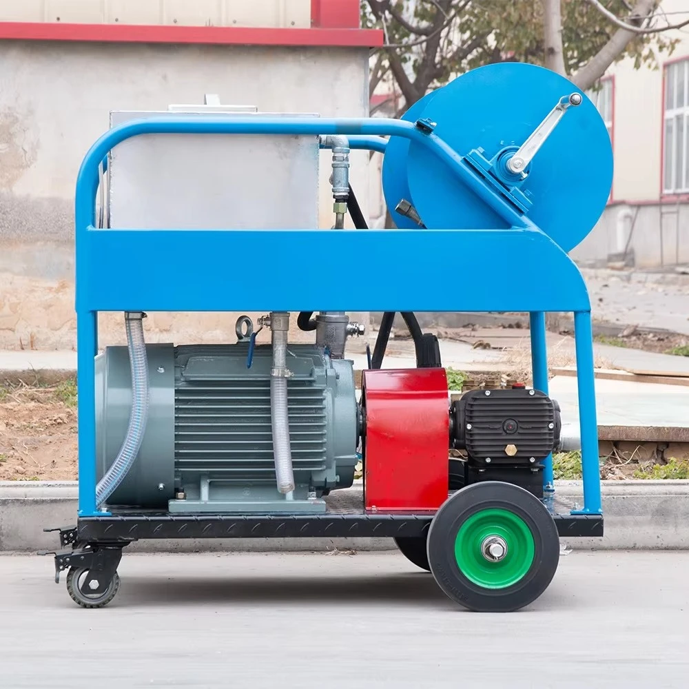 Industrial Pipe Drain Cleaner Mobile Workshop‑grade Drain Auger Electric Sewer Snake for On‑site Pipeline Clearing Work