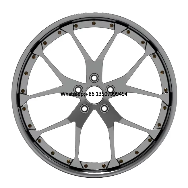 

New Customized Aluminum Alloy Forged Wheels 19x8.5 5x114.3 30mm 40mm 19-22inch Two Piece Universal Fitment