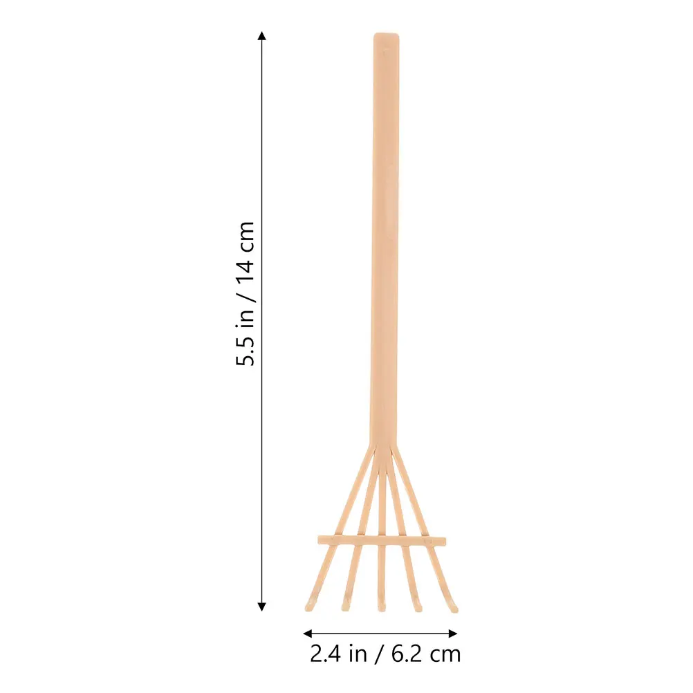 14pcs Zen Garden Rake Tools Black Yellow ColorMiniature Model Accessories Relaxation Mindfulness