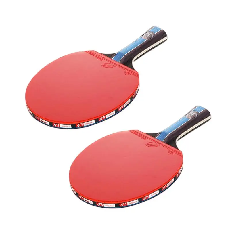 

2PCS Ping Pong Paddles Set with Storage Case Sticky Inverted Rubber Table Tennis Racket for Indoor Outdoor Games Training